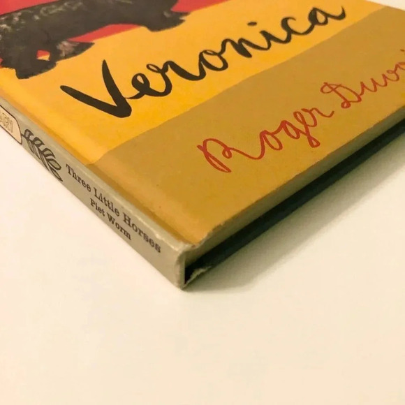 Vtg 60s Double Book Three Little Horses and Veronica Piet Worm Duvoisin - Picture 4 of 16
